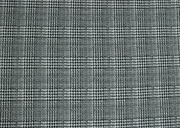 Jacquard Classic Jerseystoff Hahnentritt schwarz weiss